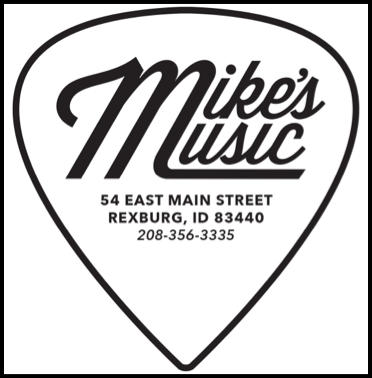 Mikes Logo w:border - Mike's Music Mike's Music